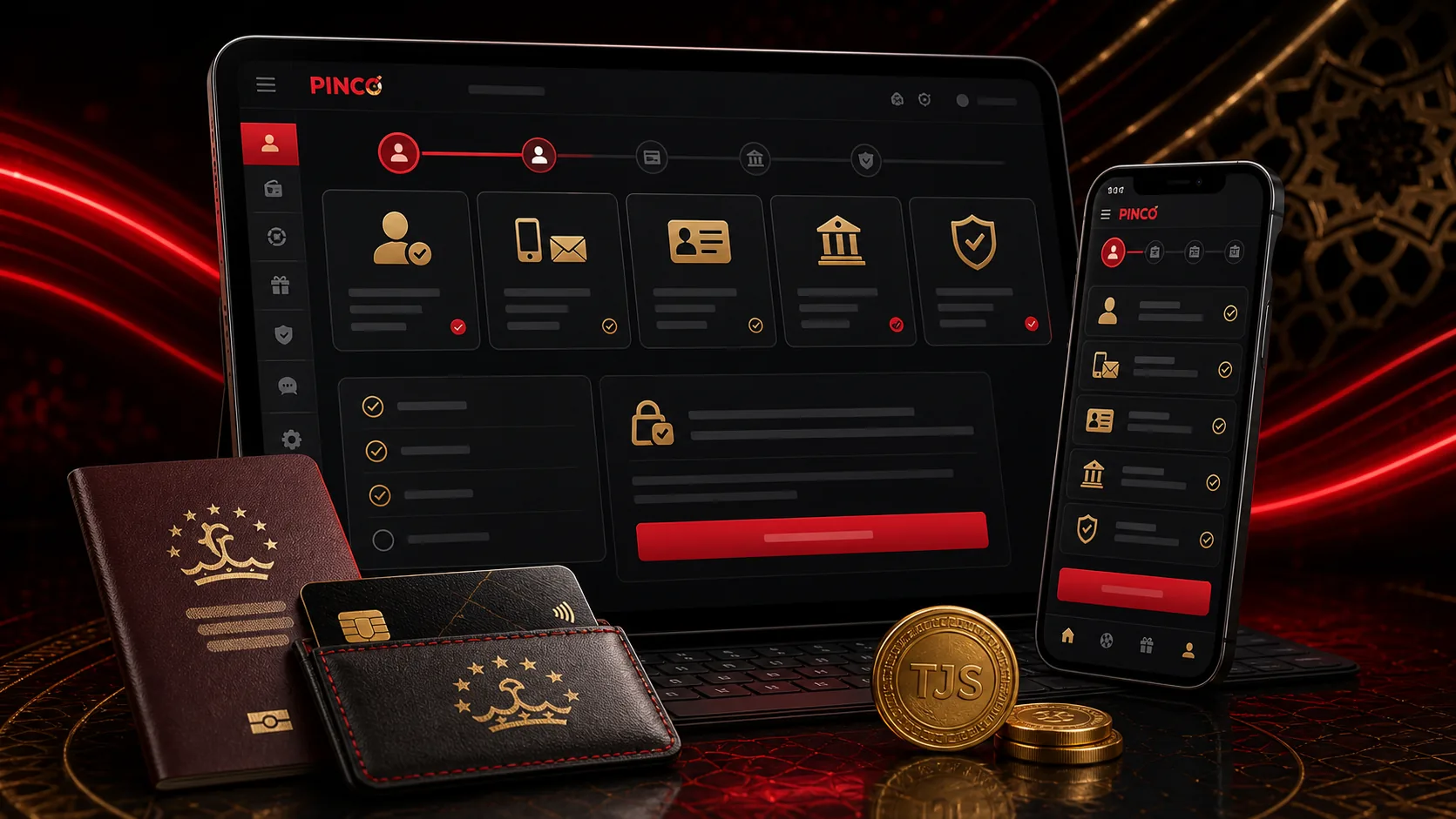 Pinco Casino account verification ва бақайдгирӣ